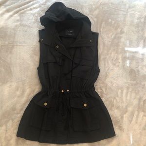 Love Tree Cargo Utility Vest Black LG